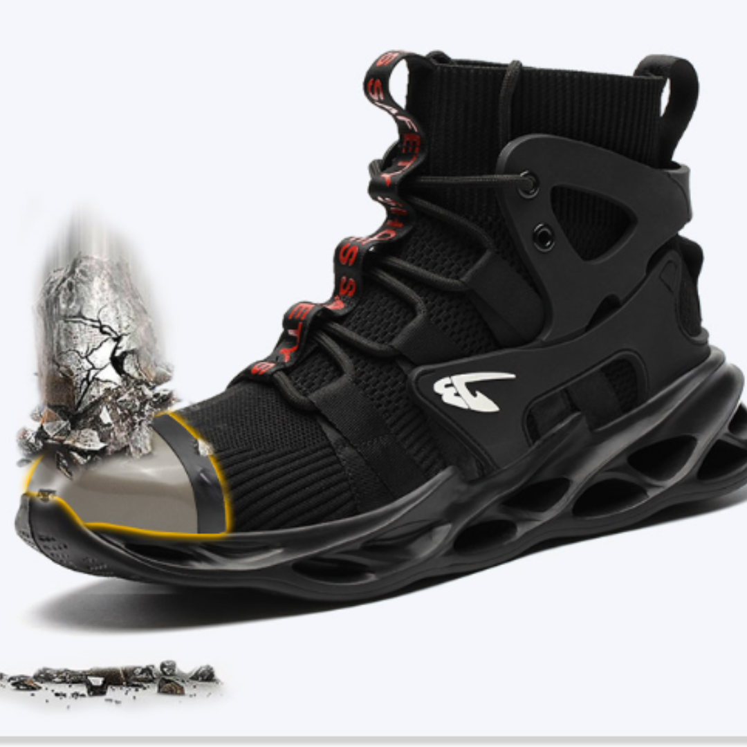 Steel toe cap air online force 1