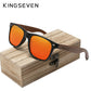 Óculo Polarizado Proteção UV400 KINGSEVEN Natural Wooden