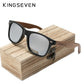 Óculo Polarizado Proteção UV400 KINGSEVEN Natural Wooden