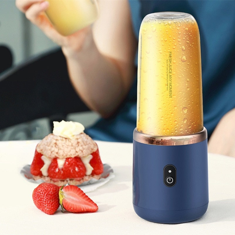 Liquidificador Portátil Smart Blender 6 lâminas - Original + Brinde