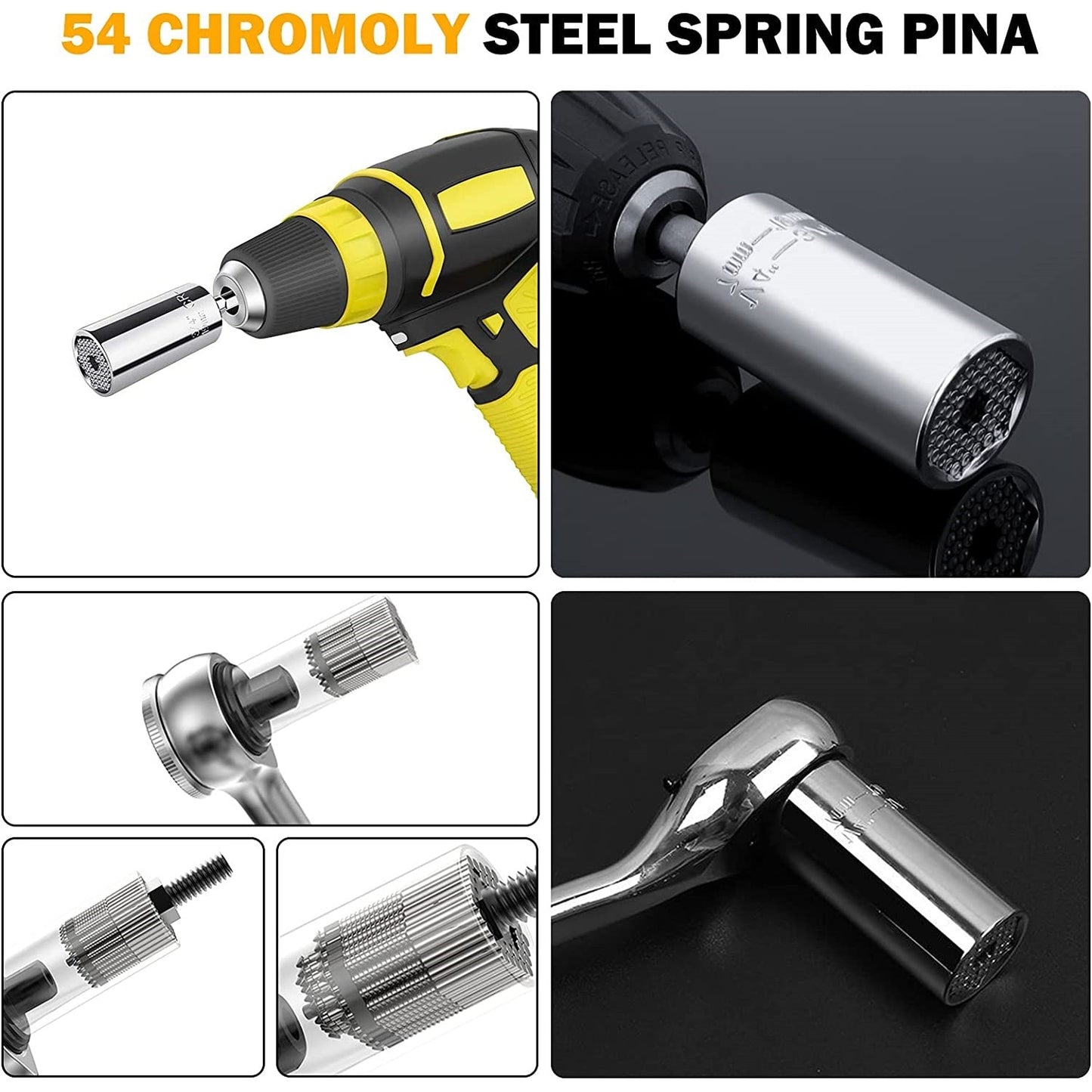 Socket Universal - Ajuste automático - Universal Fix + [BRINDE]